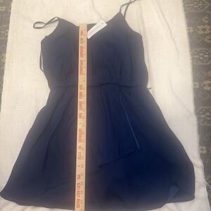 NWT Pookie Sebastian Anthropologie Solid Blue Size Medium Dress